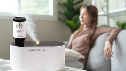 Airchestra Waterless Fragrance Essential Oil Diffuser Premium Mini Portable Aroma Diffusers with 3 Mist Modes