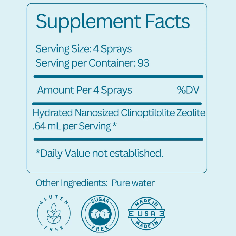 Natural Liquid Zeolite